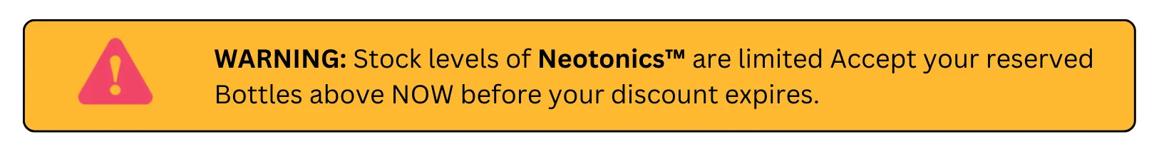 Neotonics Limited Stock Warning
